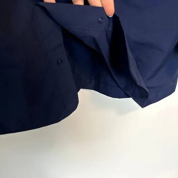 Herschel Voyage Coach Jacket Windbreaker Jacket Large Long Sleeve Snap - Picture 12 of 16